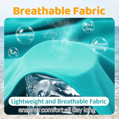 Image of Boys Rash Guard Toddler Swim Shirts Long Sleeve Kids Fishing Shirt UPF 50+ Sun Protection Swim Top with Thumb Hole