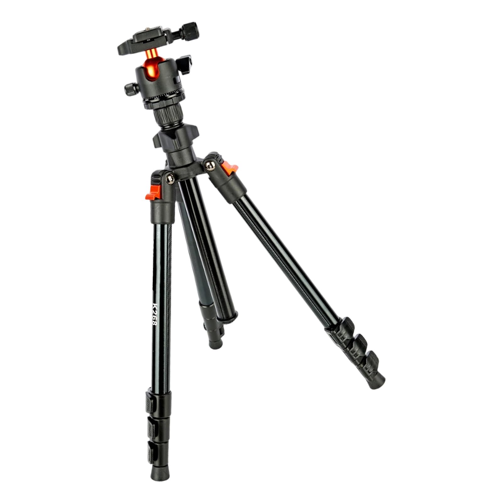 Trípode de cámara Resistente de 163cm, Soporte Estable de aleación de Aluminio para Foto, vídeo y transmisión en, Soporte de Aluminio