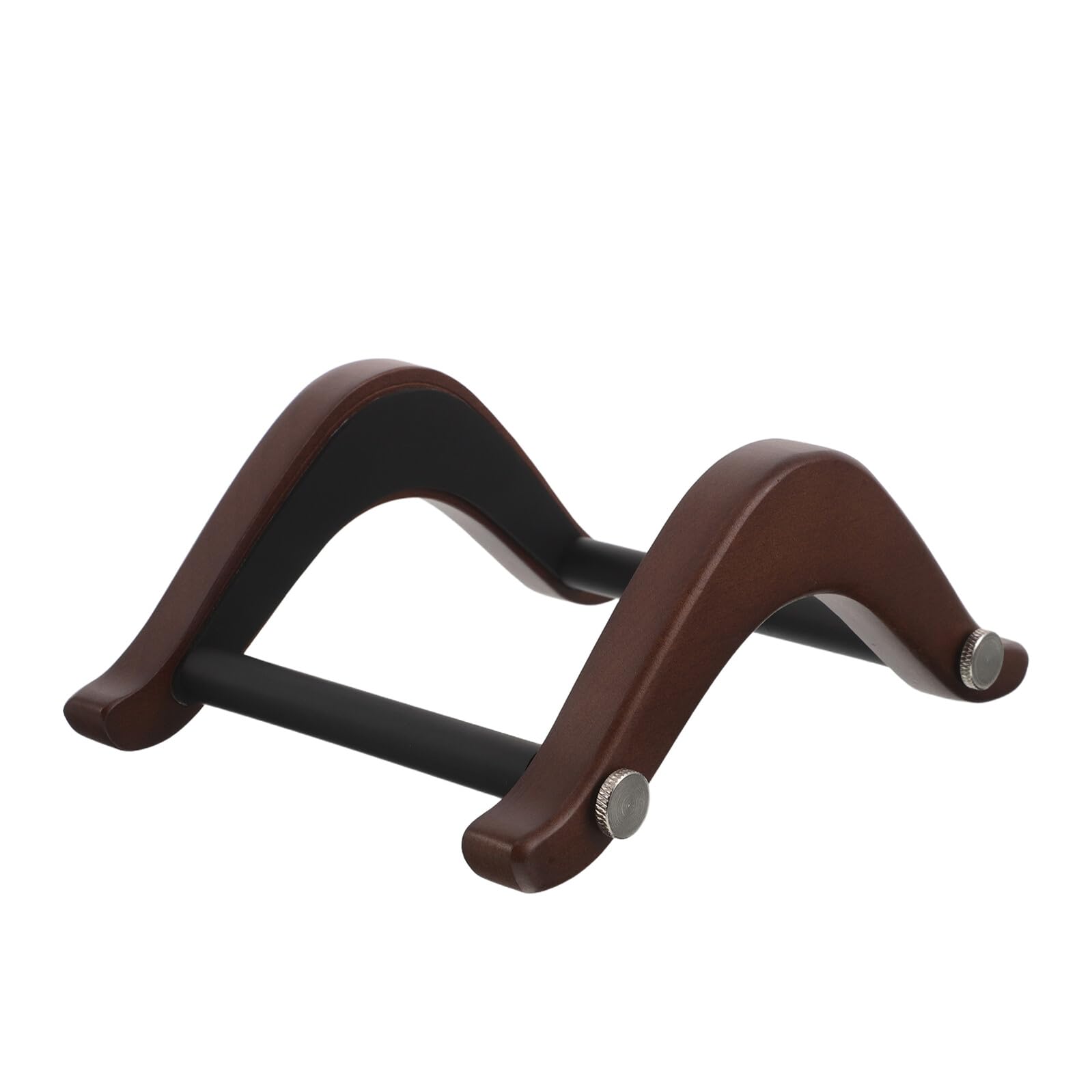 Mikikit Supporto per Chitarra in Legno da Pavimento Compatibile Chitarre Acustiche Classiche ed Elettriche Design Portatile Meccanismo di Sgancio Rapido per Musicisti in Movimento