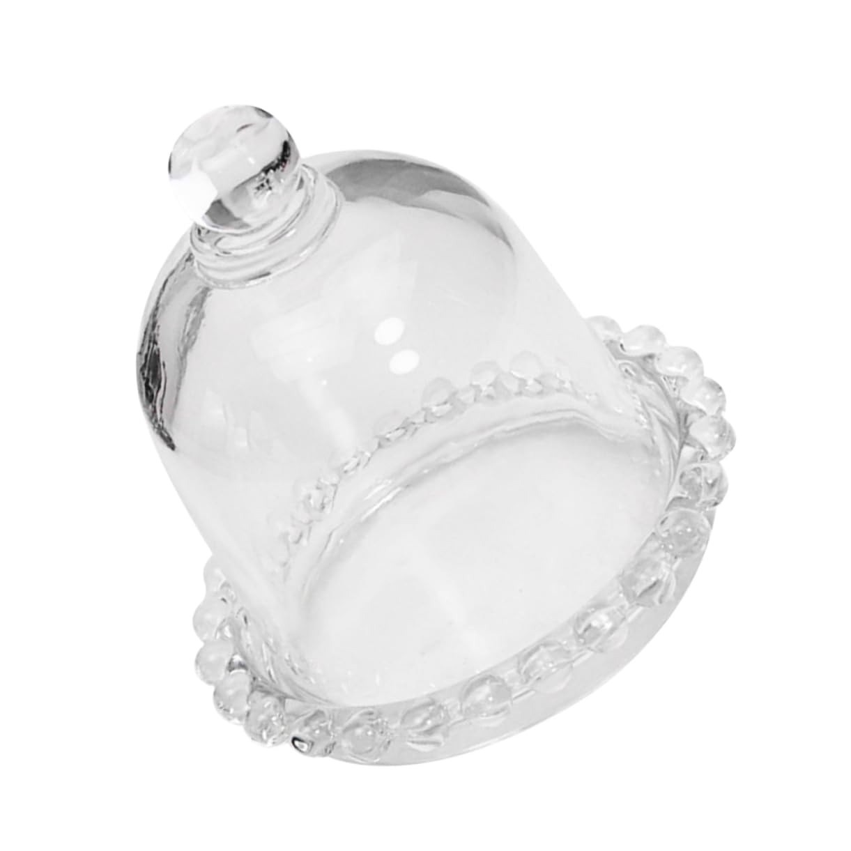 ABOOFAN Lot De 2 Cloches en Verre pour Bougies Plantes Succulentes Guirlandes Lumineuses Photo Gâteau Dessert Décoration