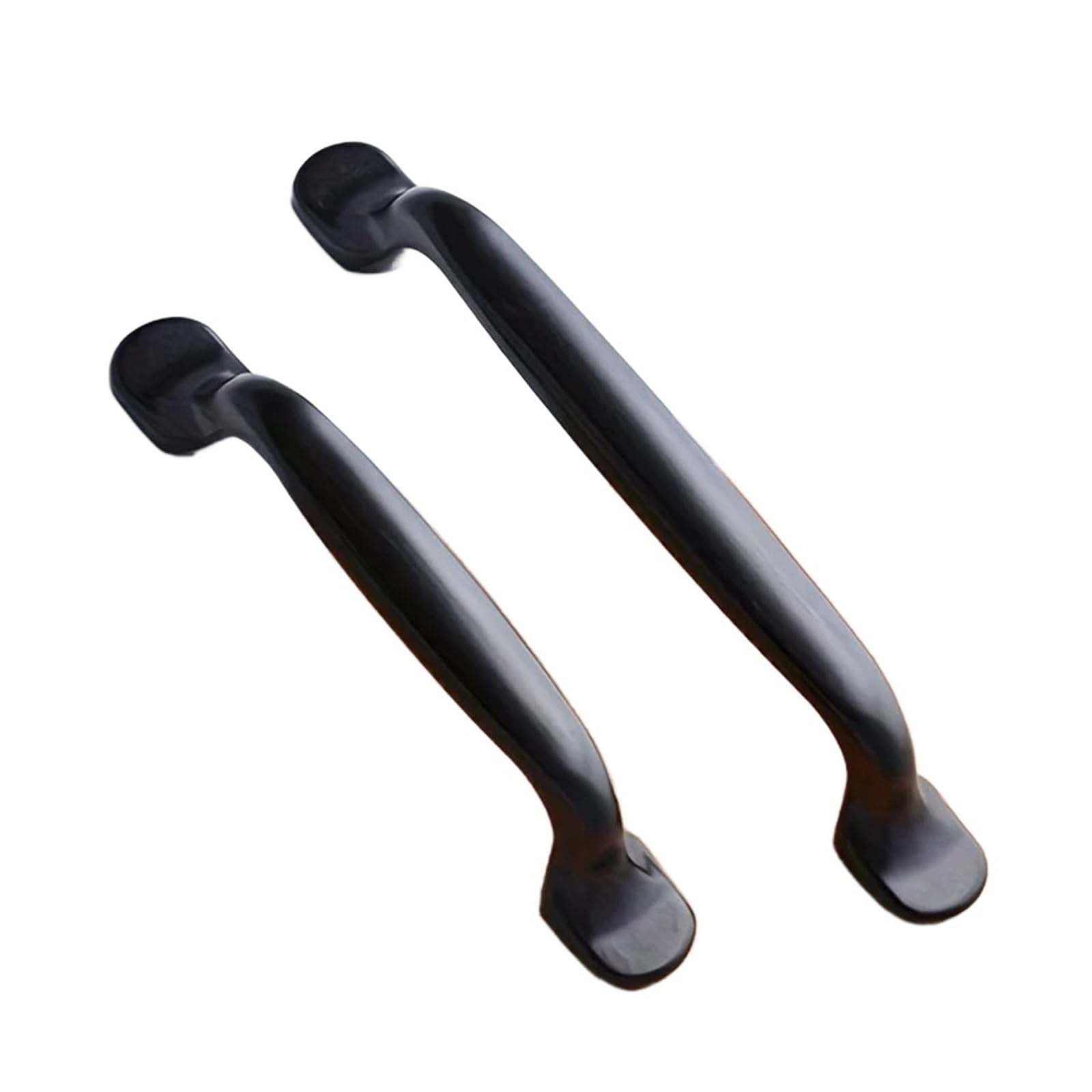 Ryqzhhy 96Mm Cabinet Handle 4Pcs Black Handles For Furniture Cabinet Knobs And Kitchen Drawer Pulls Cupboard(96Mm)