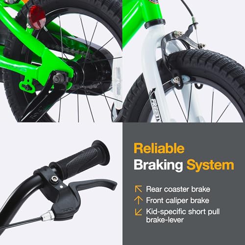 image for RoyalBaby Freestyle Kids Bike Boys Girls 16 Inch BMX Childrens Bicycle