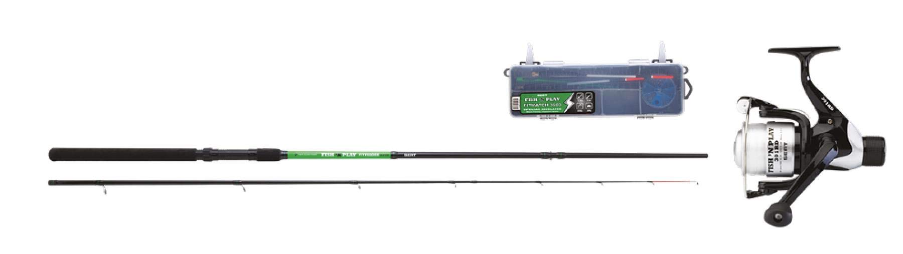 SERT Ensemble Canne Feeder Kit Fish'n Play Fitfeeder 2703 + 301RD + Box