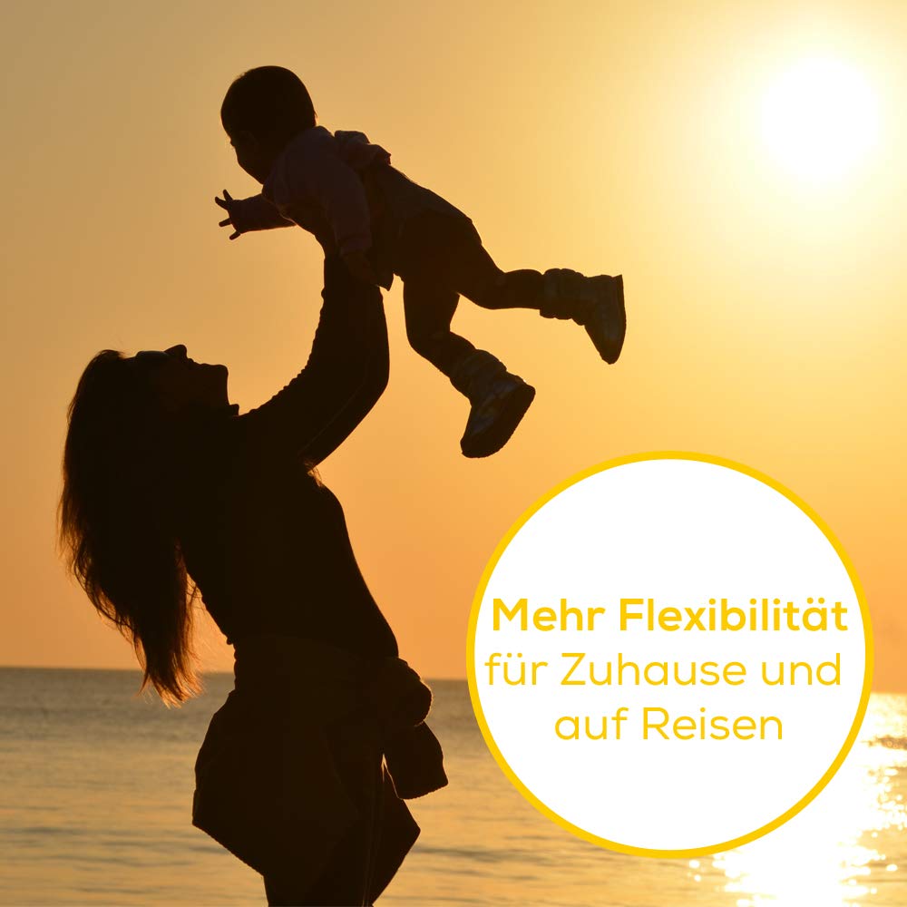 Beurer BY 40 elektrische Milchpumpe mit Stimulationsmodus und Memory-Funktion, inkl. Avent- und NUK-Adapter