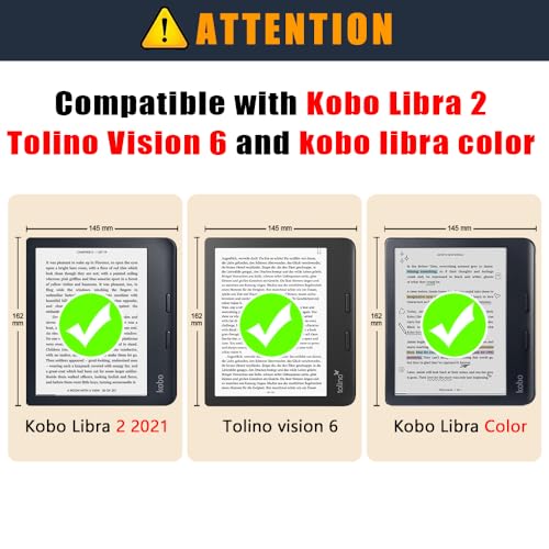 Coque Kobo Libra Colour pour lire les mains libres au café avec son support stable