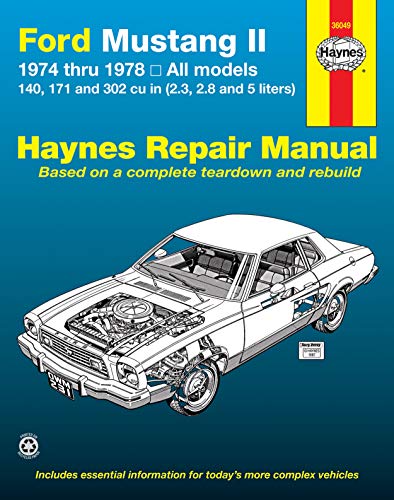 Ford Mustang II, 1974-1978 (Haynes Manuals)