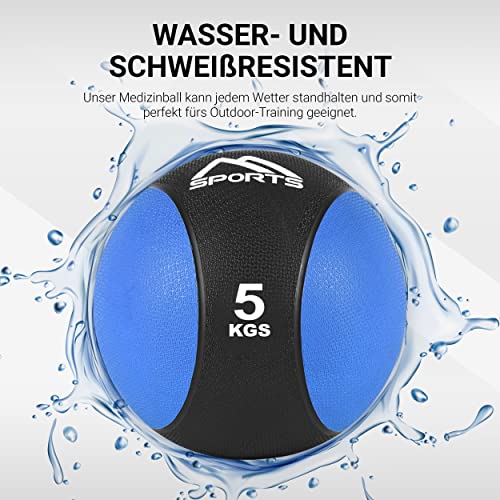 MSPORTS Palla Medica Premium 5 kg | Qualita Studio...