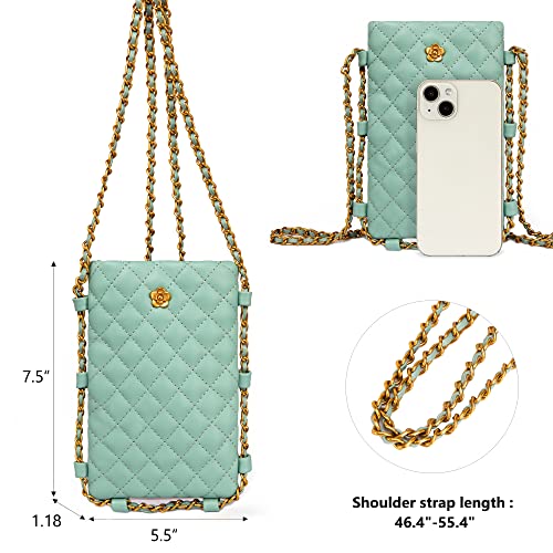 Image of Montana West Quilted Small Crossbody Bags for Women Trendy Cell Phone Purse