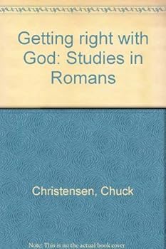 Paperback Getting right with God: Studies in Romans Book