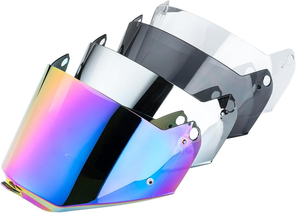 Motorcycle Helmets Shield Visor for PIONEER EVO Helmet Blaze Adventure Replacement Helmet Visor (Clear)