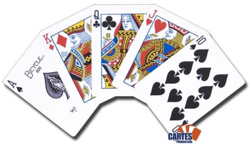 Bicycle League back Rot (US Playing Card Company) - Pokerkarten – Bild 4