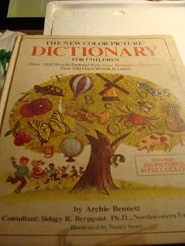 Hardcover The new color-picture dictionary for children Book
