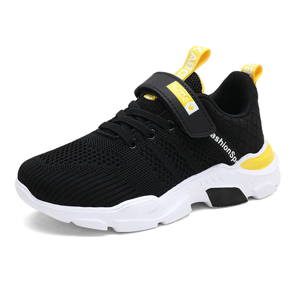 WANSHENG Trainers Boys Running Sport Shoes Mesh Athletic Walking Gym Shoes