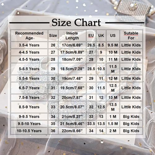 Girls Dress Shoes Princess Party Wedding Shoes Glitter Rhinestone Pearl Bowknot Low Heel Mary Jane Flats2