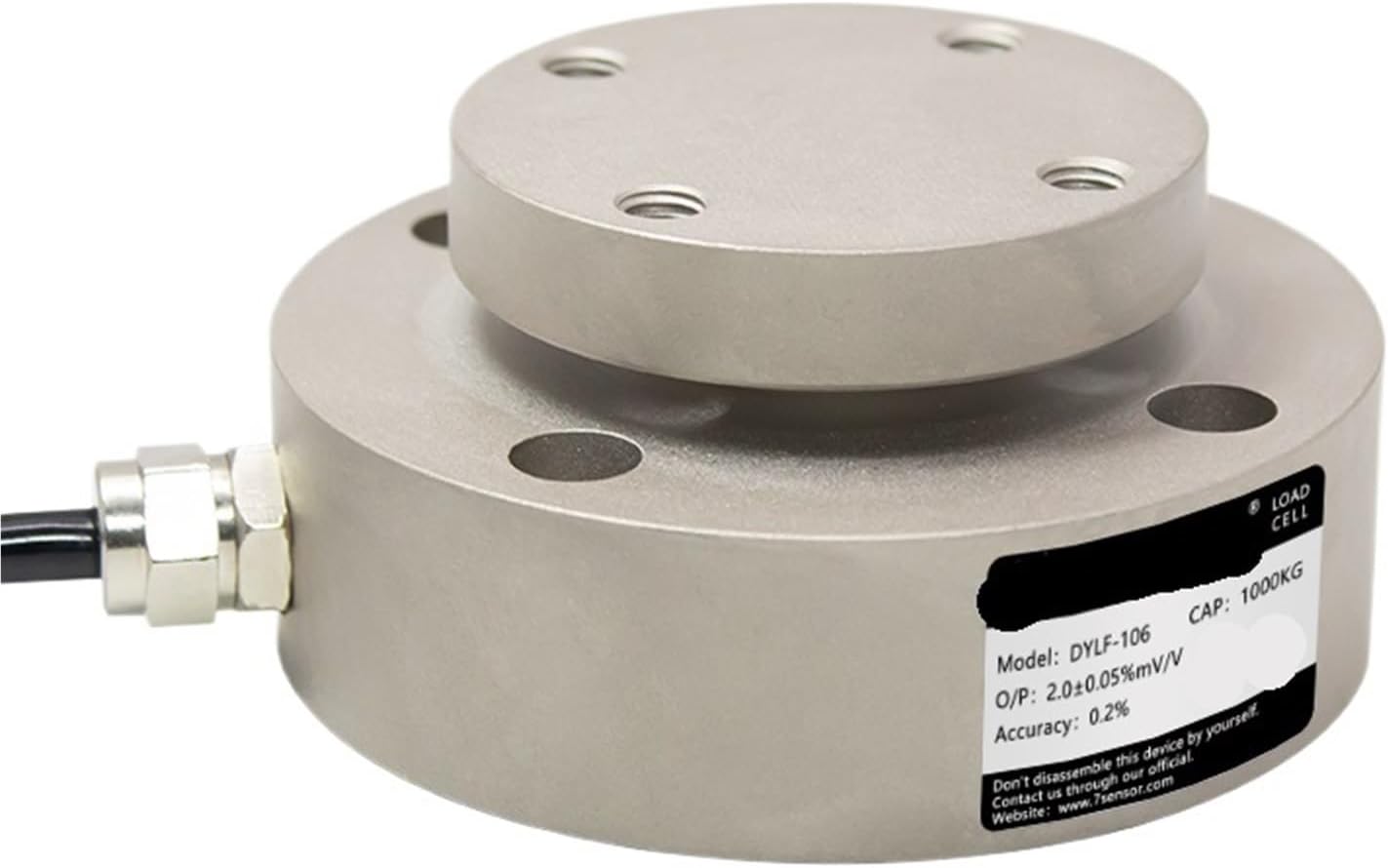 DYLF-106 Daysensor High-Precision Spoke-Type Weighing Sensor Dynamometer Weight Machine Press Load-Bearing AVIC(30T)