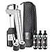 Produktbild Coravin - Model Six Wein Konservierungssystem - 3 Gas Patronen, 2 Schraubverschlüsse und Tragetasche - Silber