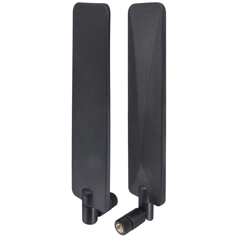 Wide Band 4G LTE Dipole SMA Cellular Antenna Omni 8dBi 4G LTE Cellular Trail Camera Long Range WiFi Antenna High Gain Signal Booster for 3G/4G LTE Antenna Router Hotspot Cellular Gateway Pack of 2