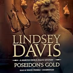 Poseidon's Gold Audiolibro Por Lindsey Davis arte de portada