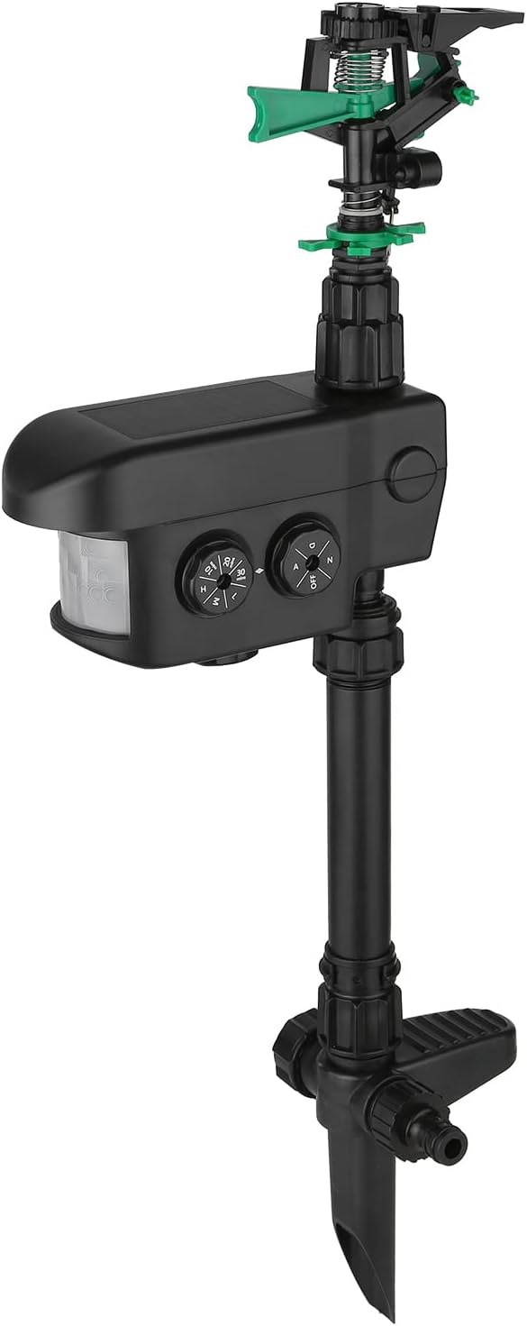 Weytoll Solar Power MotionActivated Sprinkler Yard