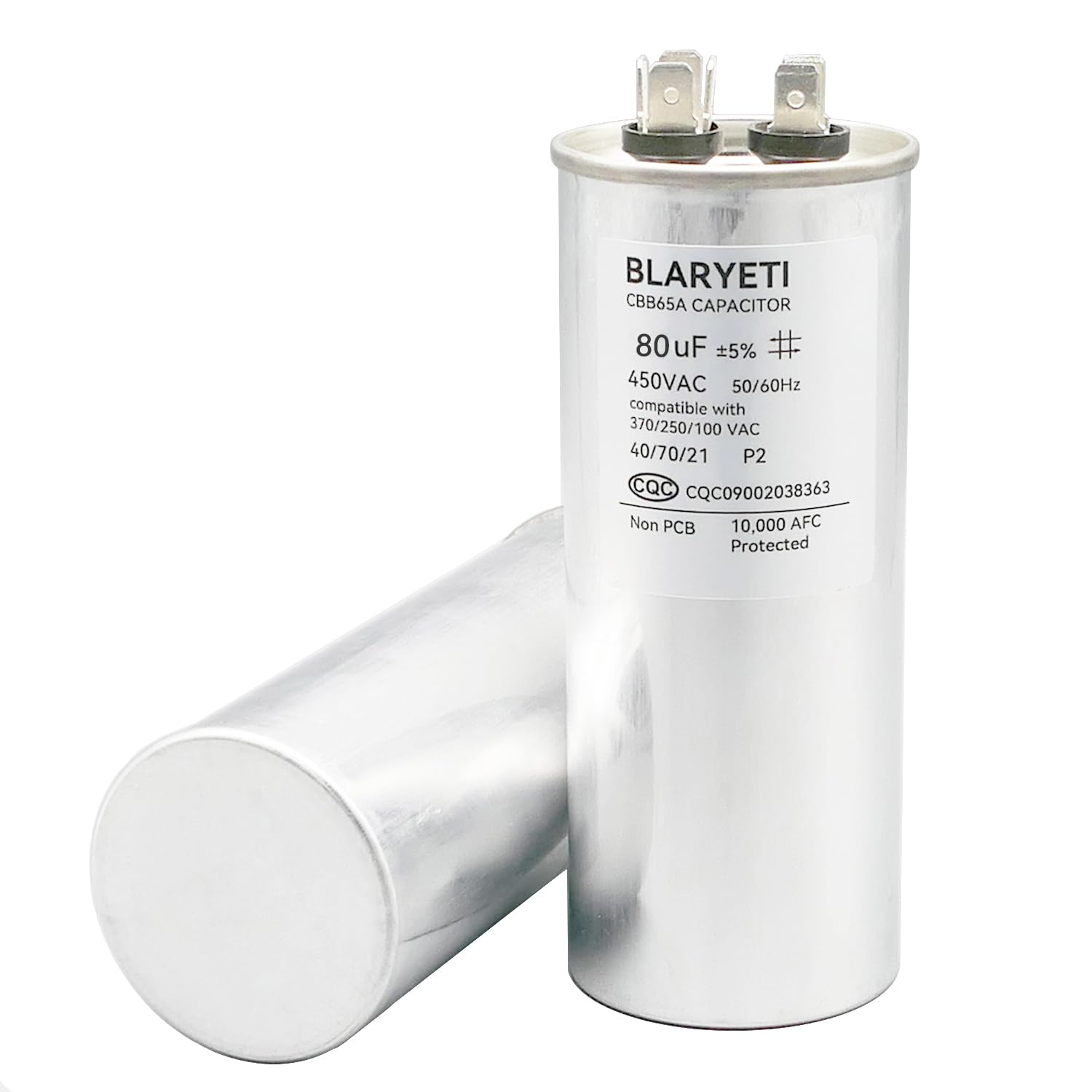 CBB65 80uF 80MFD Motor Run Capacitor Start Capacitor for Air