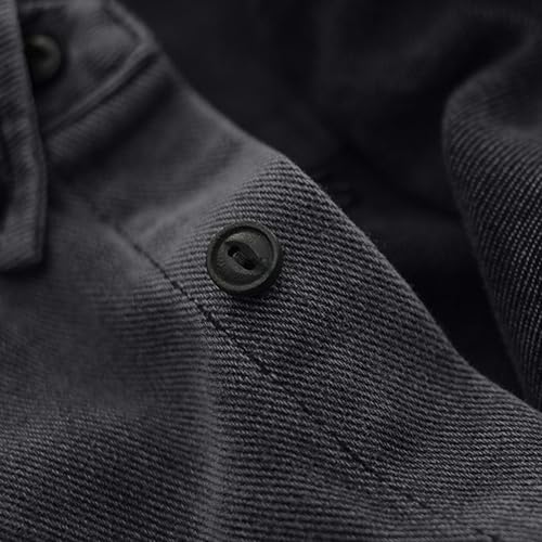 Chaqueta de mezclilla para hombre manga larga vintage miniatura 4