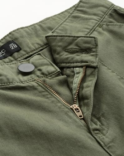 Image of IVOC Women Paneled Multi-Pocket 100% Cotton Cargo Pants