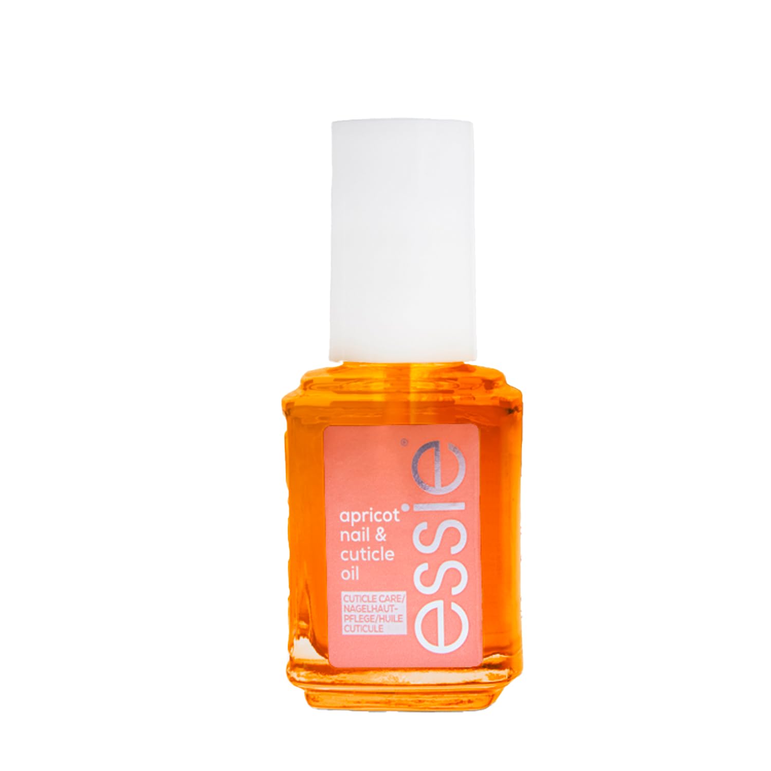 ESSIE - Huile Abricot Ongles & Cuticules - Soin des Ongles Réparateur & Hydratant - Nourrit & Adoucit Les Cuticules - Fini Transparent - Formule Végane à 97 % d'Origine Naturelle - 13,5 ml