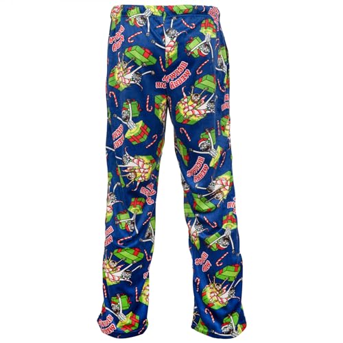 Rick And Morty Christmas Portals All Over Print Sleep Pants2
