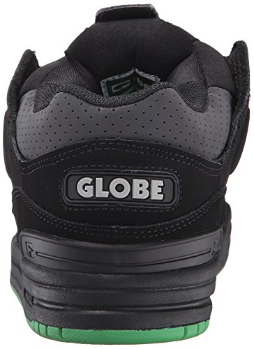 Image of Globe Mens Fusion Skate Shoes, Black /Black /Green, 14 M US