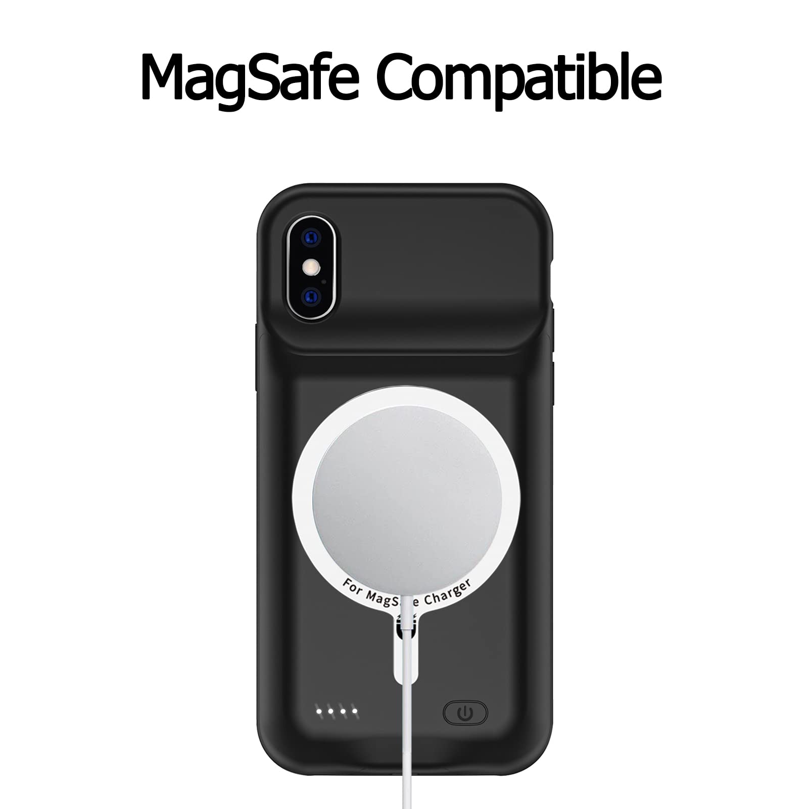 Amazon.com: Wireless Charging Case for iPhone X/XS, 10000mAh