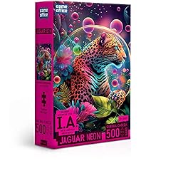 Toyster - Quebra-cabeça: IA: Jaguar Neon - 500 peças nano - Game Office