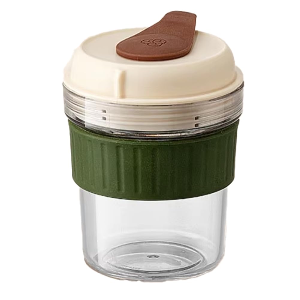 Vjsujehgy Coffee Cold Extraction Cup Silicone Cold Brew Coffee Maker Portable Iced Drink Cup