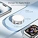 Elebase Apple Watch Charger,Magnetic Char-ger Adapter for Apple Watch,Portable Wireless iWatch Charger with USB C & iPhone Power Port,Compatible with iWatch Series 10 9 8 7 6,Ultra 2,SE,42/46/44mm