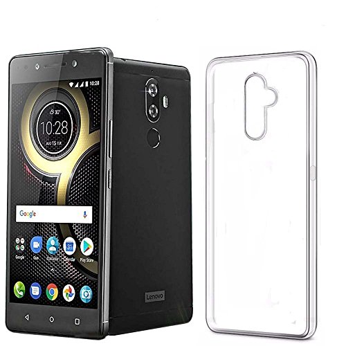 Image of COVERBLACK Rubber Silicone Back Cover for Lenovo K8 Note - Transparent