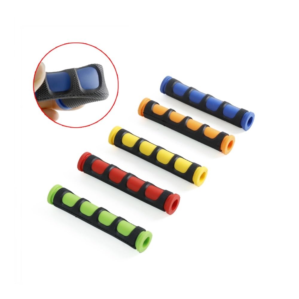 1 Par De Fundas De Goma para Manillar De Motocicleta, Universales, para Manillar De Bicicleta Eléctrica, Freno Y Manillar De Motor, Accesorios Puños de Manillar de Moto