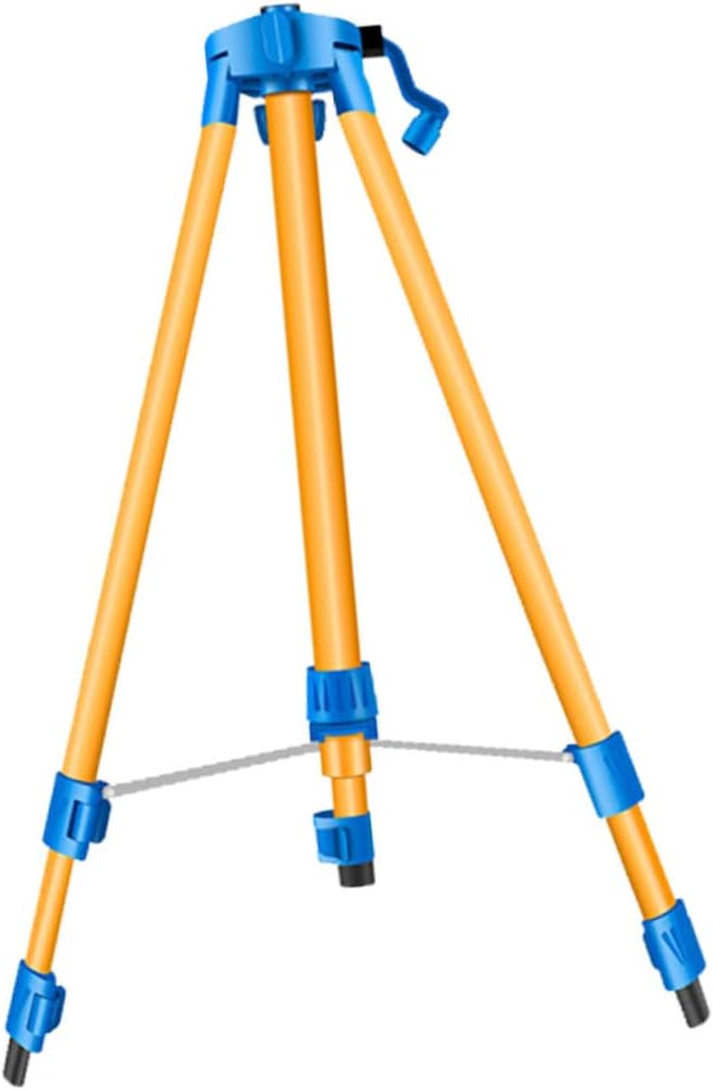 1pc Telescoping Aluminum Alloy Tripod Sturdy Support for Level Bracket