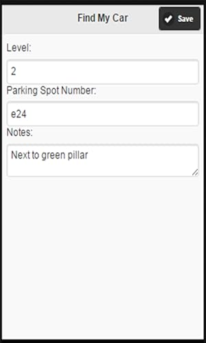 Easy Car Finder
