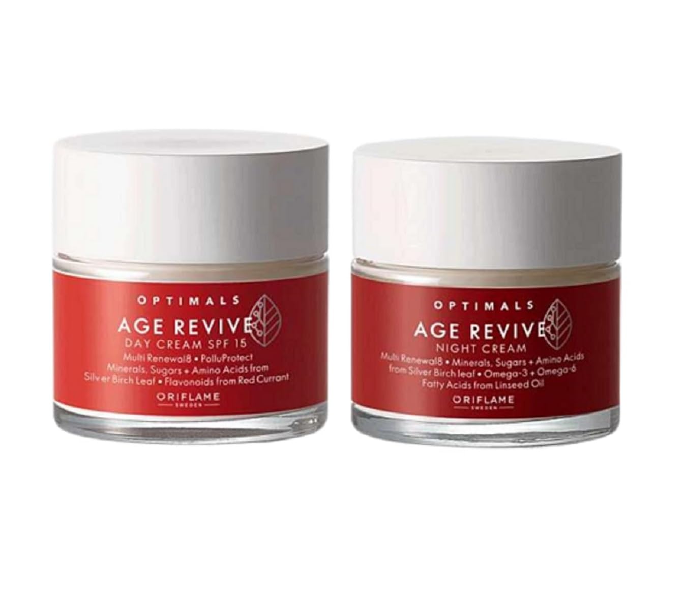 Oriflame Age Revive Day Cream SPF 15 and Age Revive Anti-Ageing Night Cream (by Ori Flame)