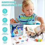 Busy Board Baby Busy Activity Cube|15 w 1 Fidget Cube Kostka Stresowa Przenośna Zabawka Antystresowa, Zabawka Kostka Aktywności, Kostka Motoryczna Montessori Zabawka Edukacyjna dla Małych Dzieci od 3