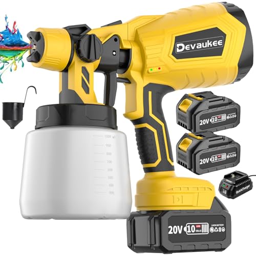 Cordless Paint Sprayer with Battery and Charger