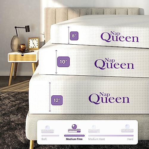 NapQueen 8 Inch Full Size Mattress, Bamboo Charcoal Memory Foam Mattress, Bed in a Box by NapQueen - Image 5