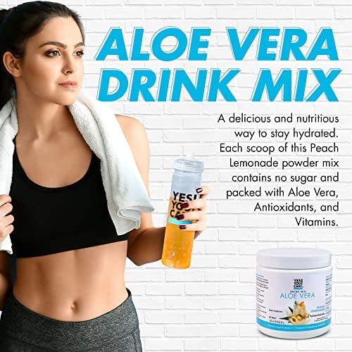 Miniatura 2 de Yes You Can! Mezcla de bebida orgánica de aloe vera, polvo Super Greens, polvo de bebida energética, infusión de jugo de aloe puro, superalimentos