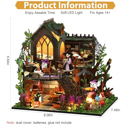 Mini kits de construction de maison cadeau famille bibliothèque - 2