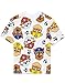 Paw Patrol Boys 3 Pack T-Shirt Set | Kids Rubble, Chase & Marshall Complete Tee Bundle | Blue, Green & White Top Collection
