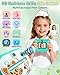 Kids Camera Instant Print,Instant Camera with Silicone Cover,1080P HD Dual-Lens Selfie Digital Cameras with 4 Rolls Paper & 32GB Card,Christmas Birthday Gifts for Toddler Teenagers Age 3-14