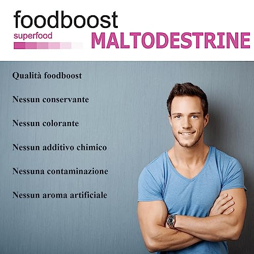 Maltodestrine in polvere 1,5 Kg foodboost