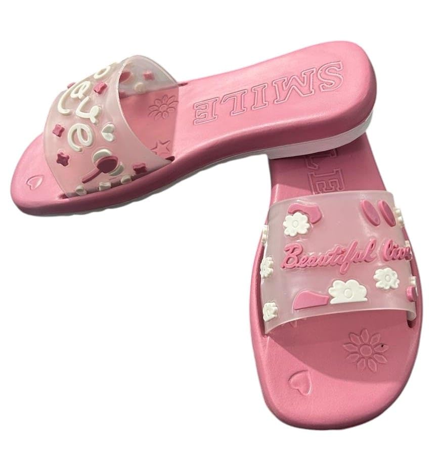 Slide Slipper, Decorative Bow Design, Casual Footwear-image-27