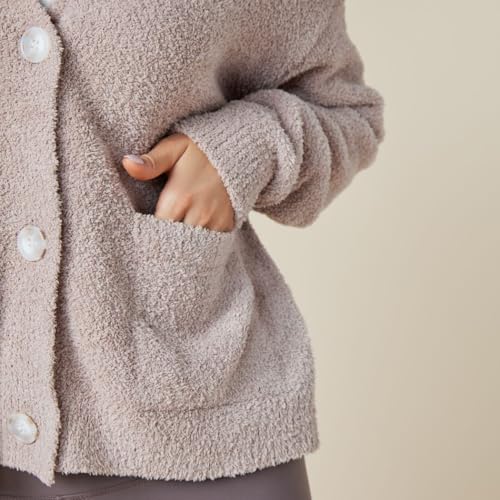 Softies Solid Marshmallow Crop Cardigan4