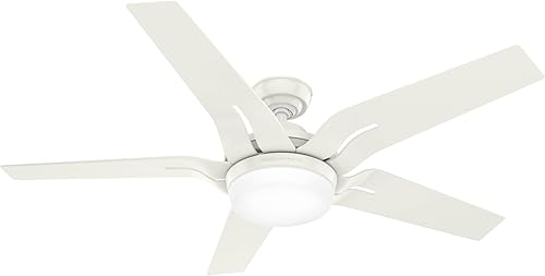 Miniatura 1 de Casablanca Ventilador de techo Correne blanco fresco de 56 pulgadas con kit de luz LED y control remoto de mano