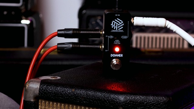 Donner ABY Box Line Selector AB Switch Mini Guitar Effect Pedal